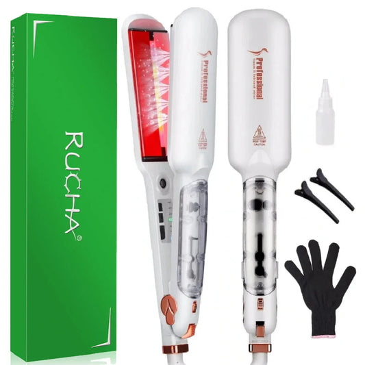 RUCHA Infrared Steam Hair Straightener