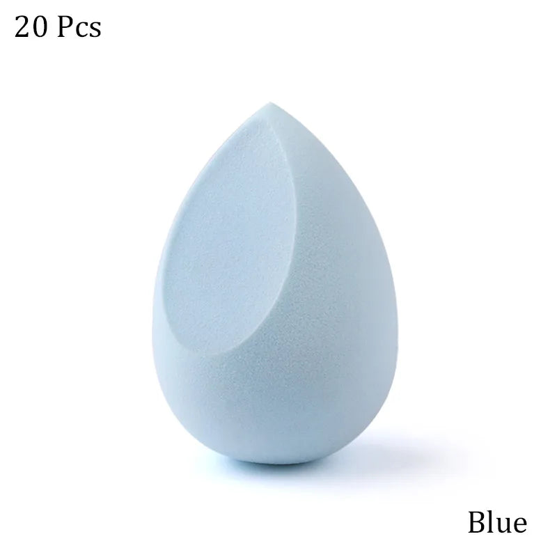 Makeup Sponge Marbling Water-Drop Shape Foundation Concealer Sponge Mix Powder