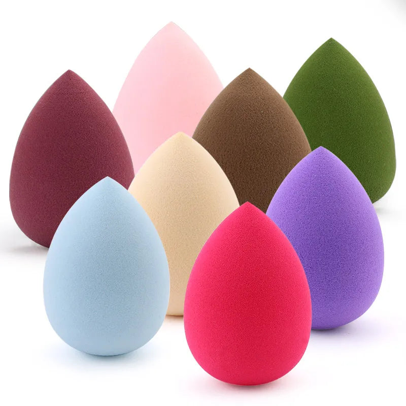 Makeup Sponge Marbling Water-Drop Shape Foundation Concealer Sponge Mix Powder