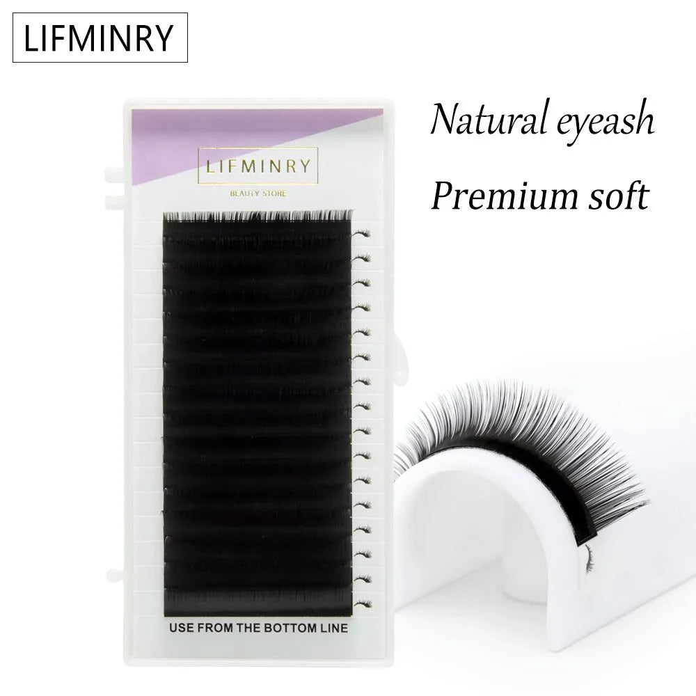 16 Lines of Professional Eyelashes Soft Ermine