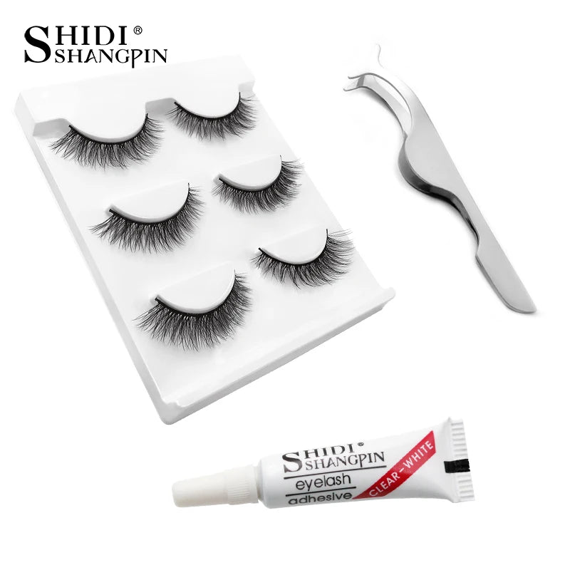 3d Mink Lashes Natural Long