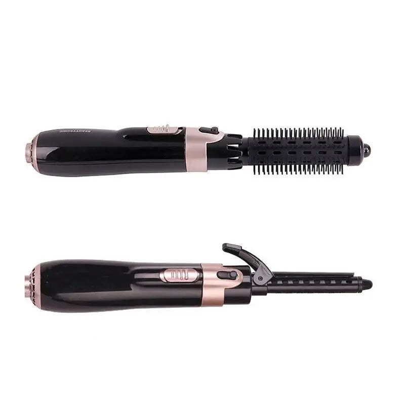 4 in 1 Styling Hair Curler Comb Salon Professional