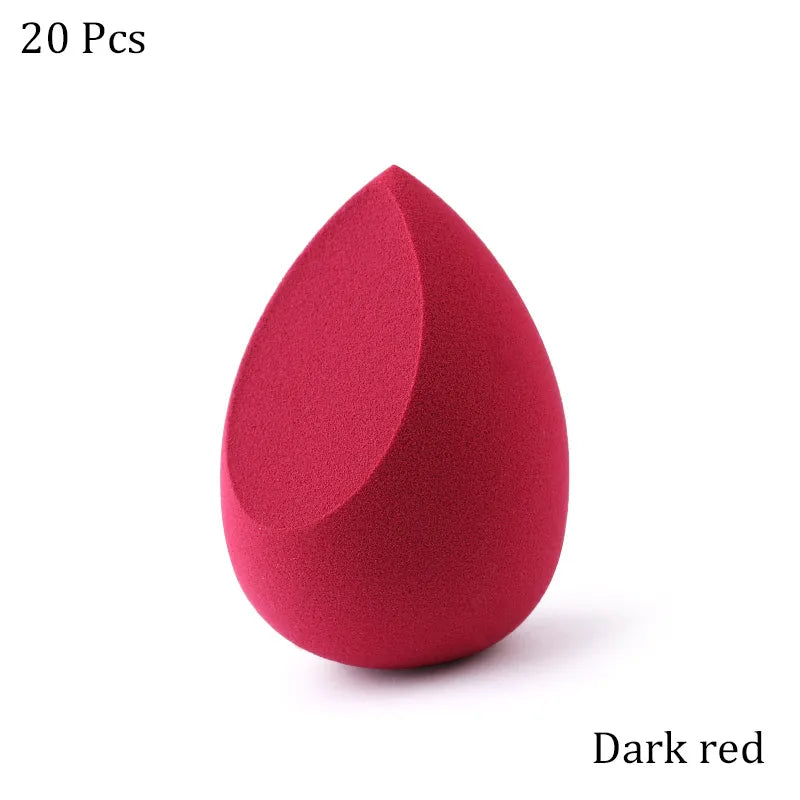 Makeup Sponge Marbling Water-Drop Shape Foundation Concealer Sponge Mix Powder