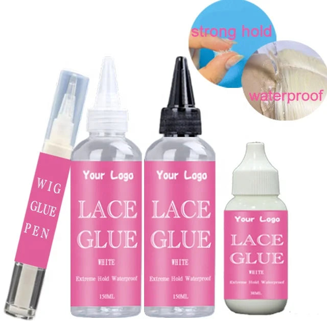 Strong Hold Hair Lace Waterproof Adhesive Glue Lace Frontal 150ML