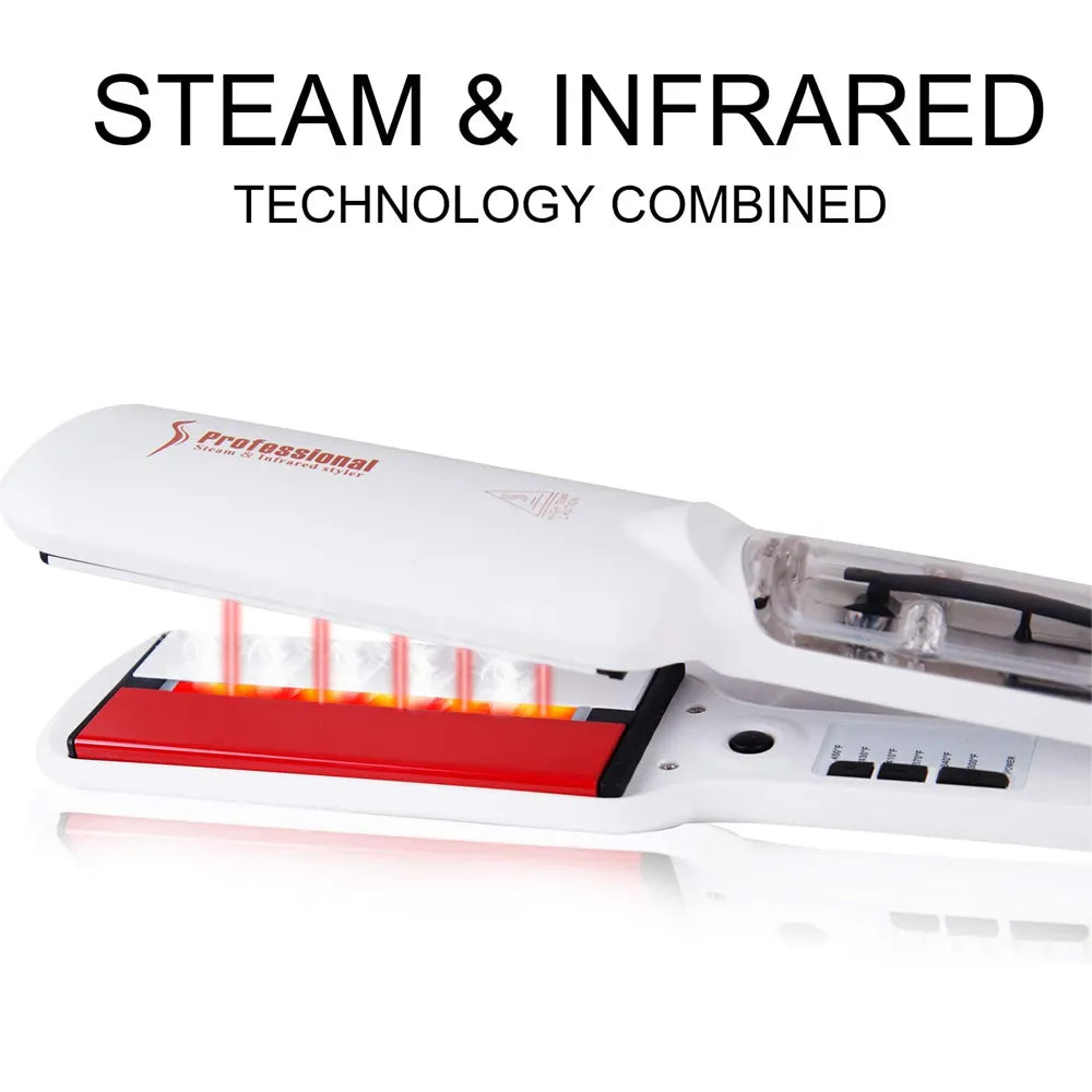 RUCHA Infrared Steam Hair Straightener