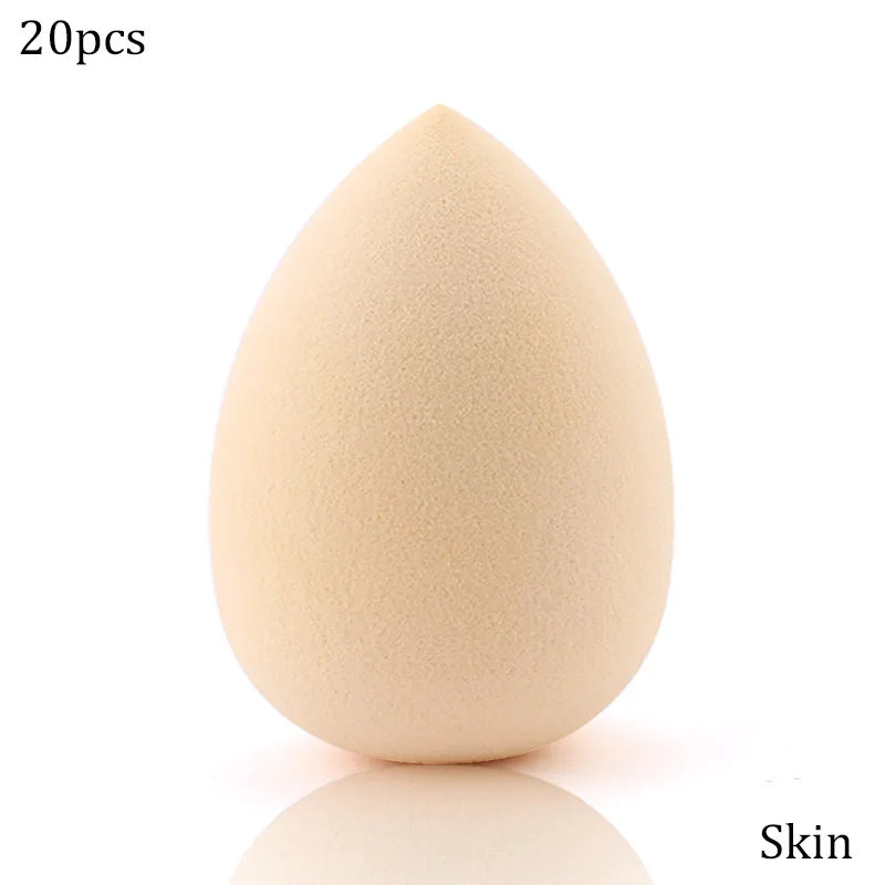 Makeup Sponge Marbling Water-Drop Shape Foundation Concealer Sponge Mix Powder