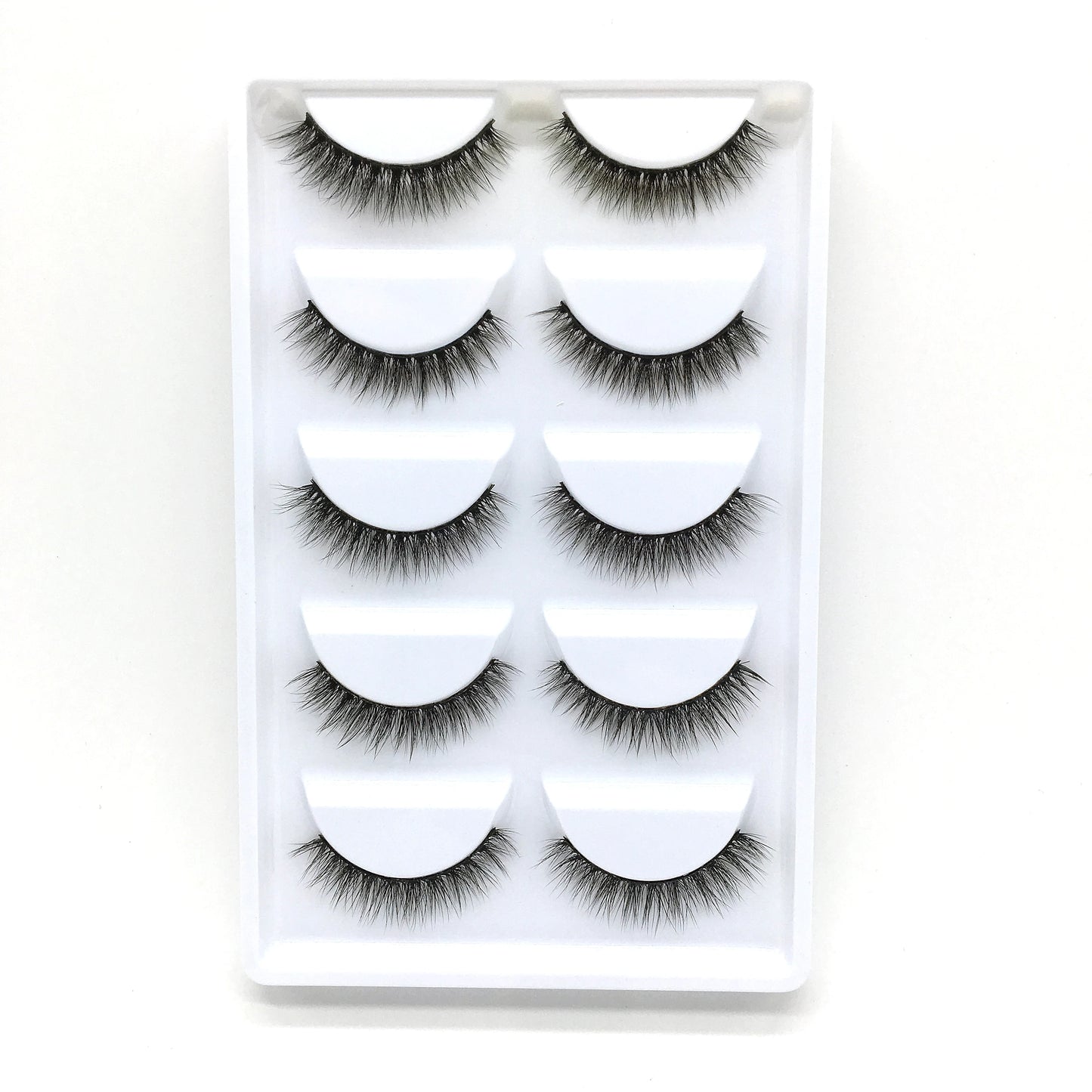 5Pairs 3D Eyelashes Natural Long