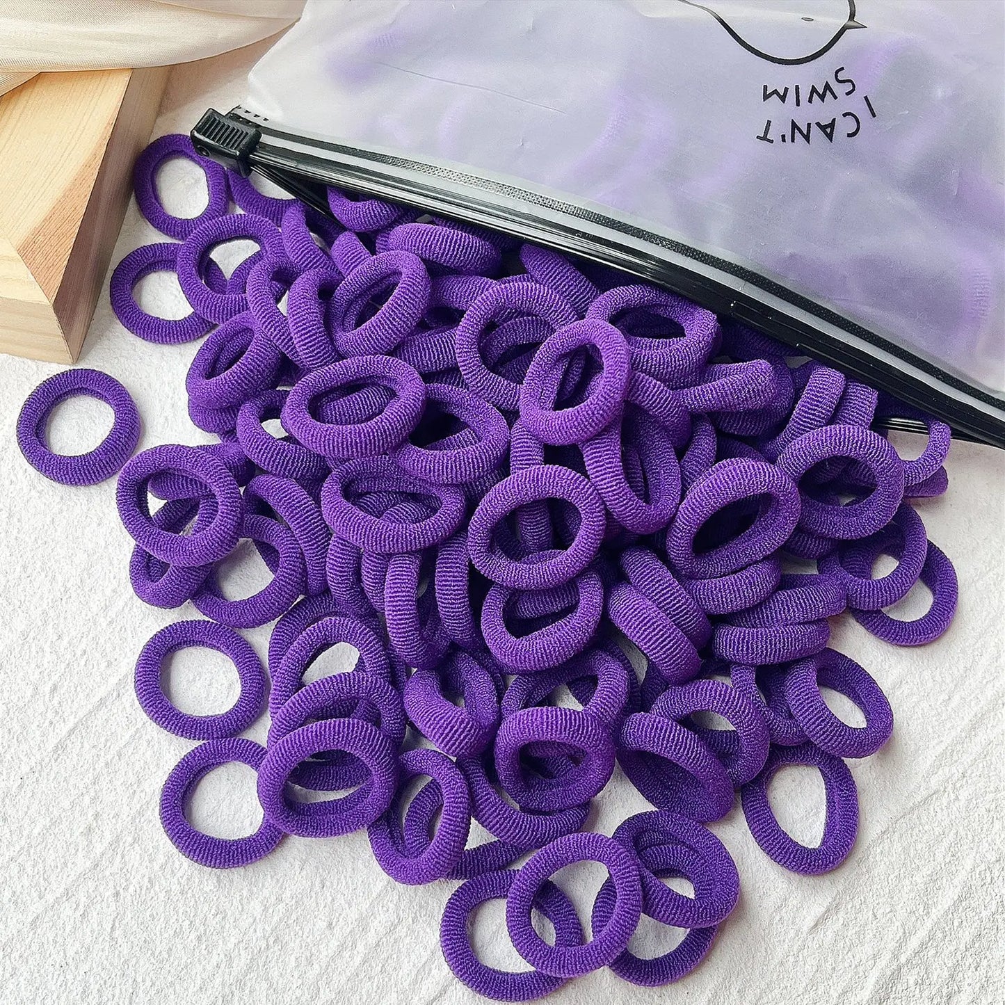 20/50pcs Elastic Sweets Scrunchie Rubber Band