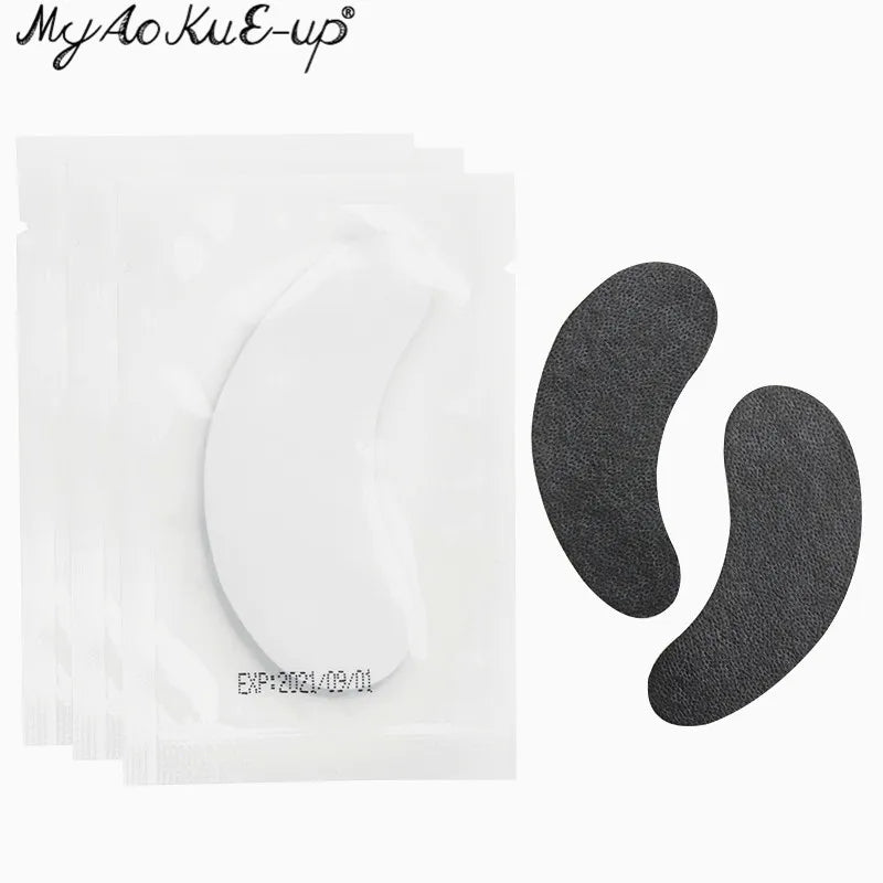 50 Pairs Eyelash Extension Patch Hydrogel Eye Pad Under