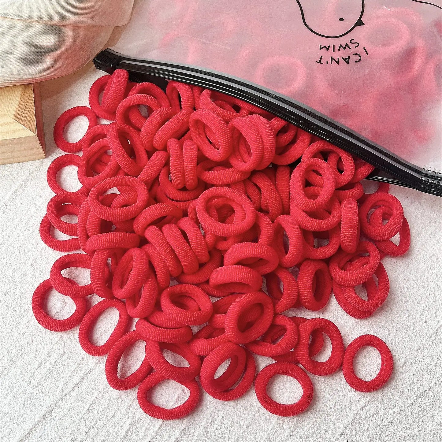 20/50pcs Elastic Sweets Scrunchie Rubber Band