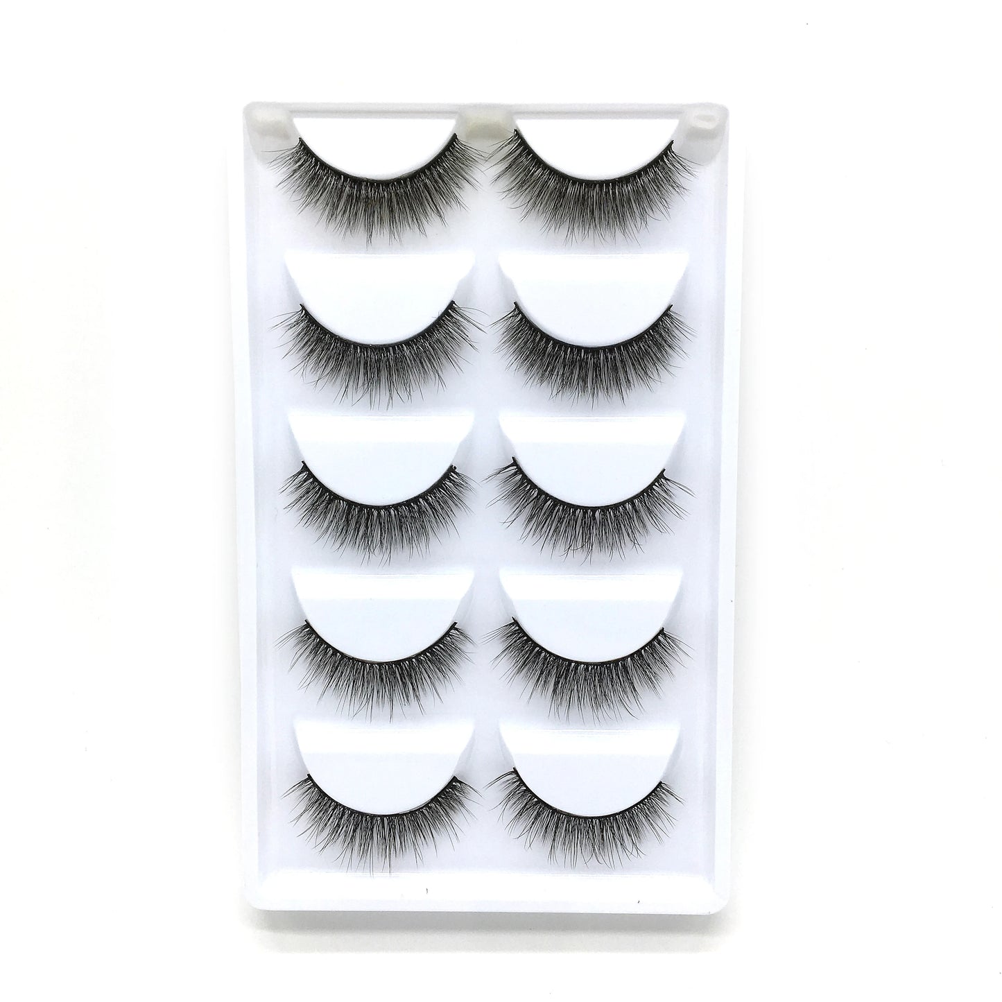 5Pairs 3D Eyelashes Natural Long