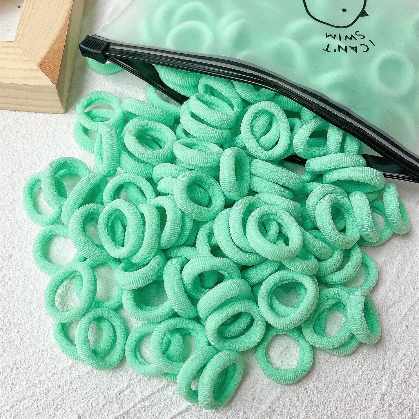 20/50pcs Elastic Sweets Scrunchie Rubber Band