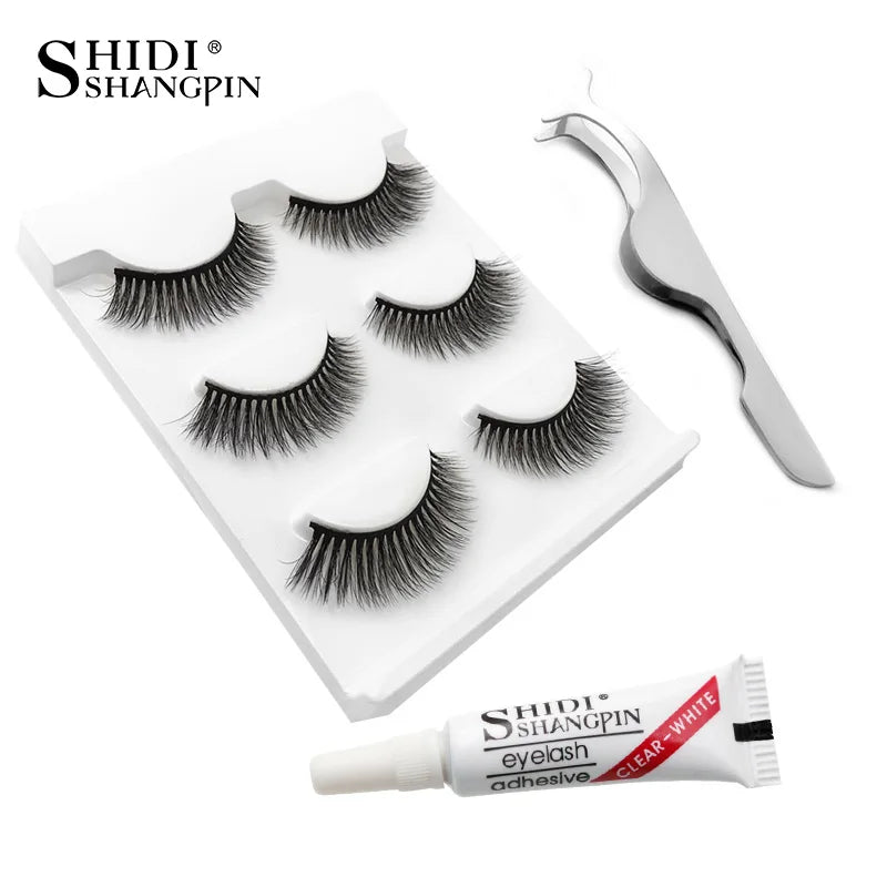 3d Mink Lashes Natural Long