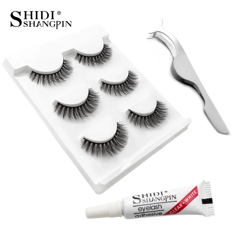 3d Mink Lashes Natural Long