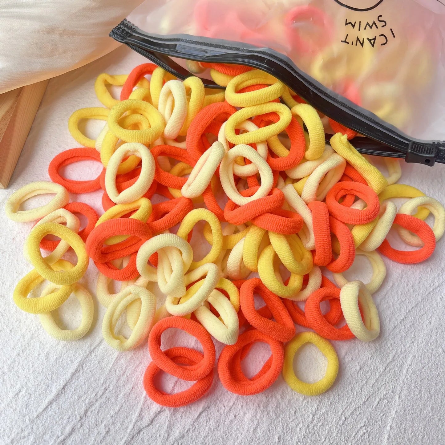 20/50pcs Elastic Sweets Scrunchie Rubber Band