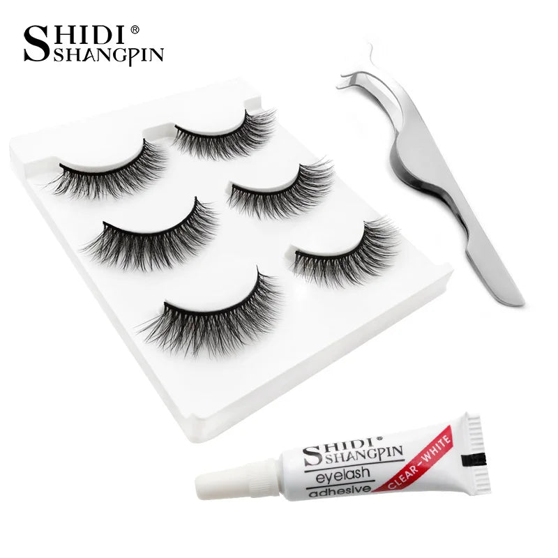 3d Mink Lashes Natural Long