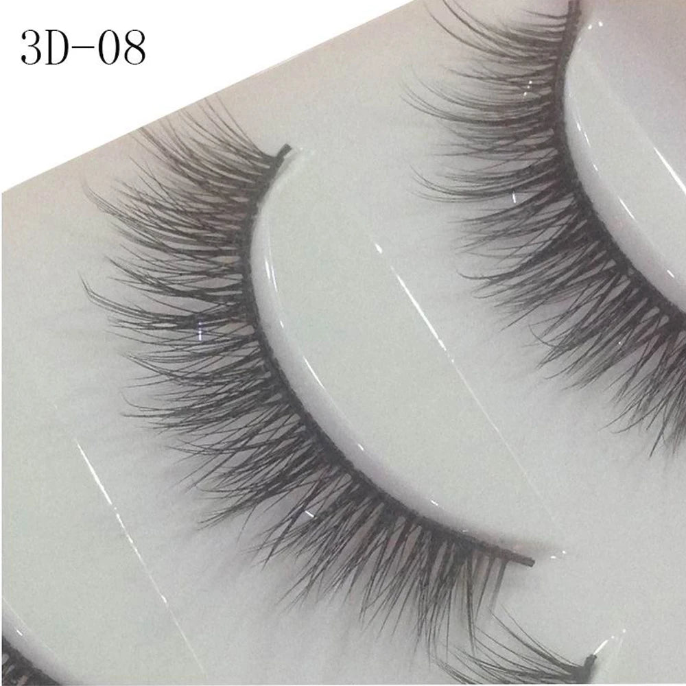 5Pairs 3D Eyelashes Natural Long