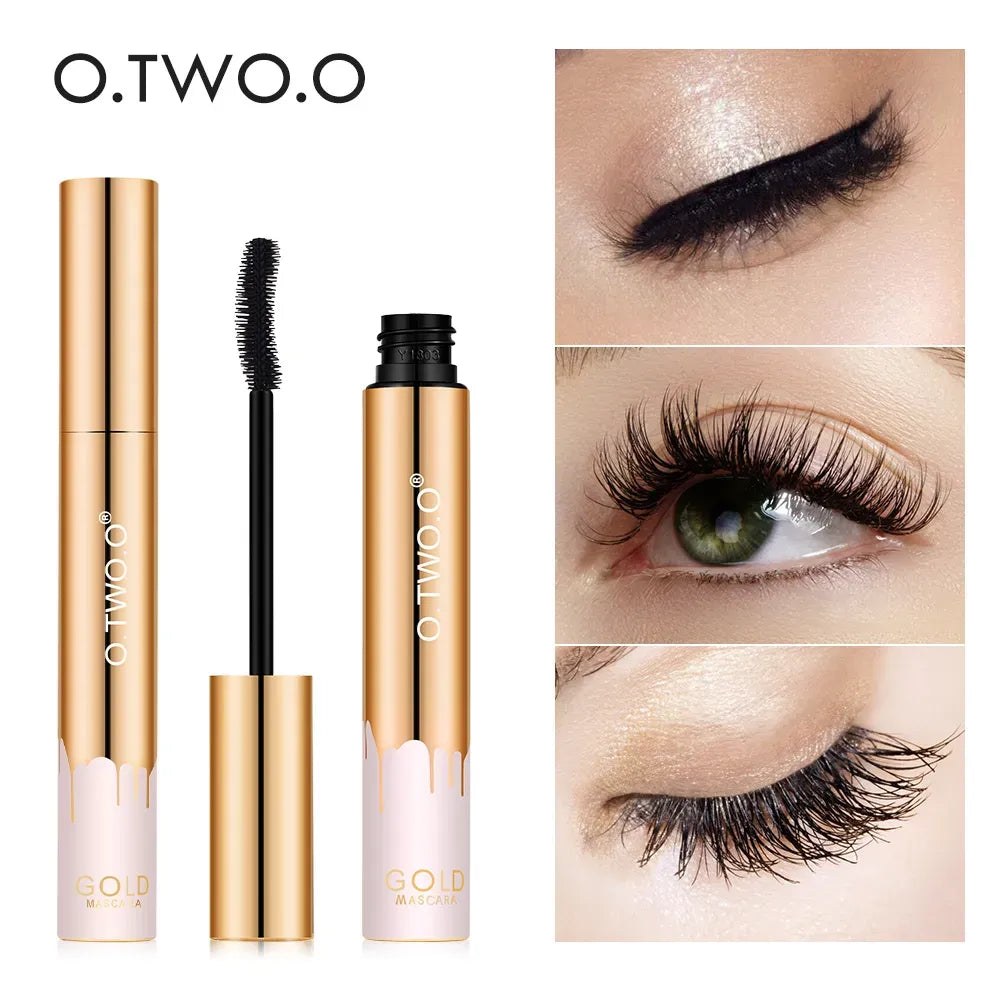 Mascara Waterproof 4D Silk Fiber Curling Volume Lashes