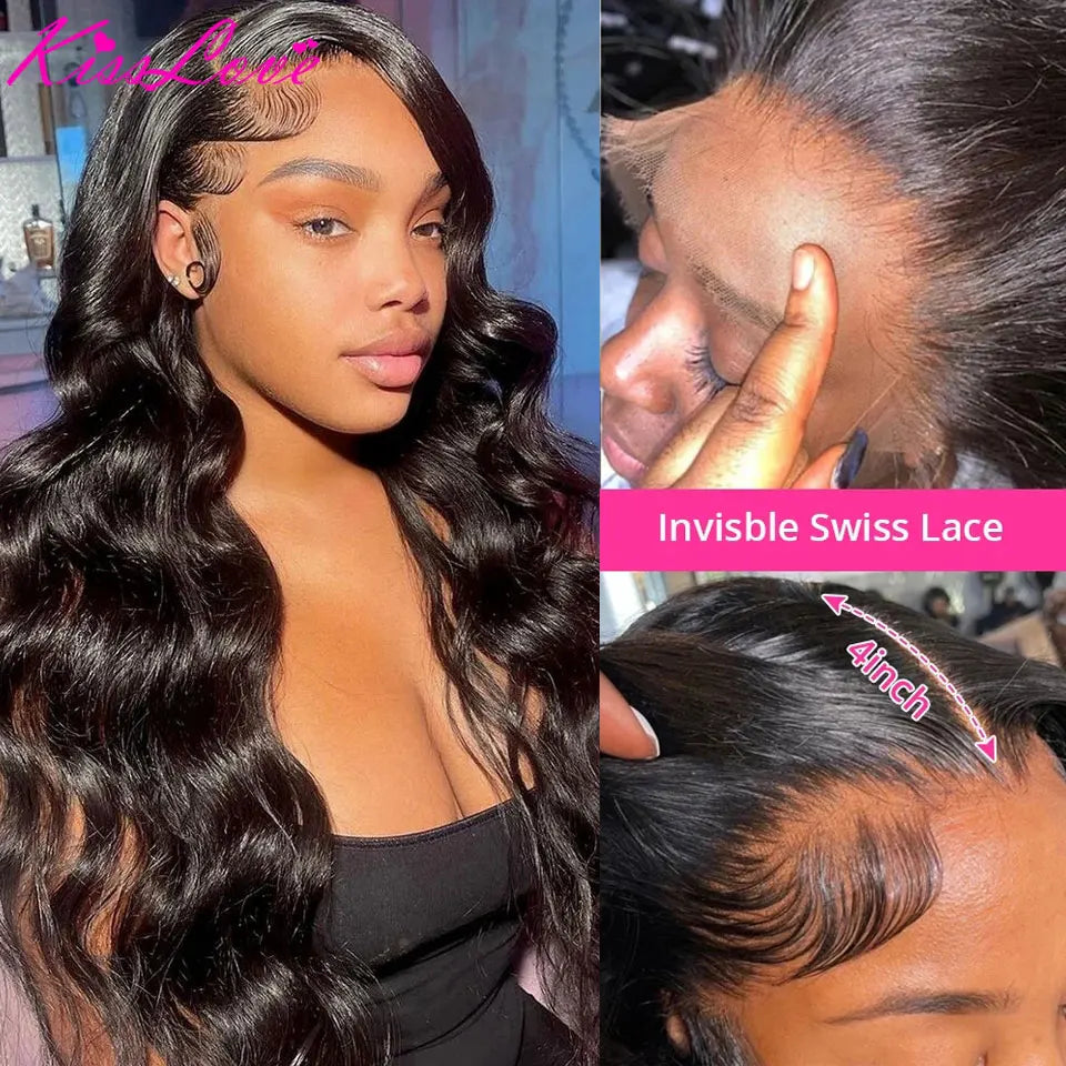 360 Pre-plucked Bleached Knots Body Wave