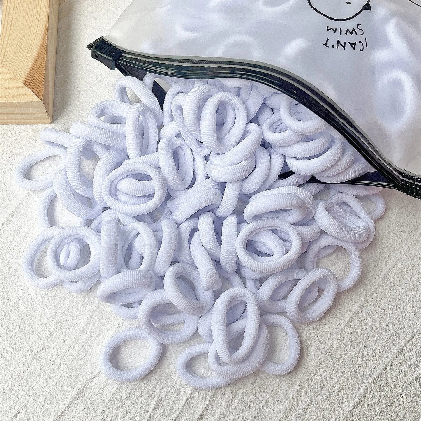 20/50pcs Elastic Sweets Scrunchie Rubber Band