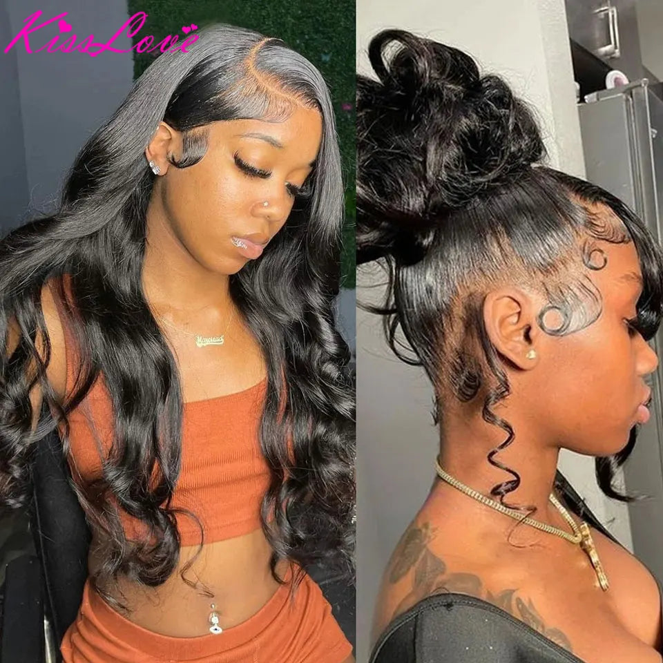 360 Pre-plucked Bleached Knots Body Wave