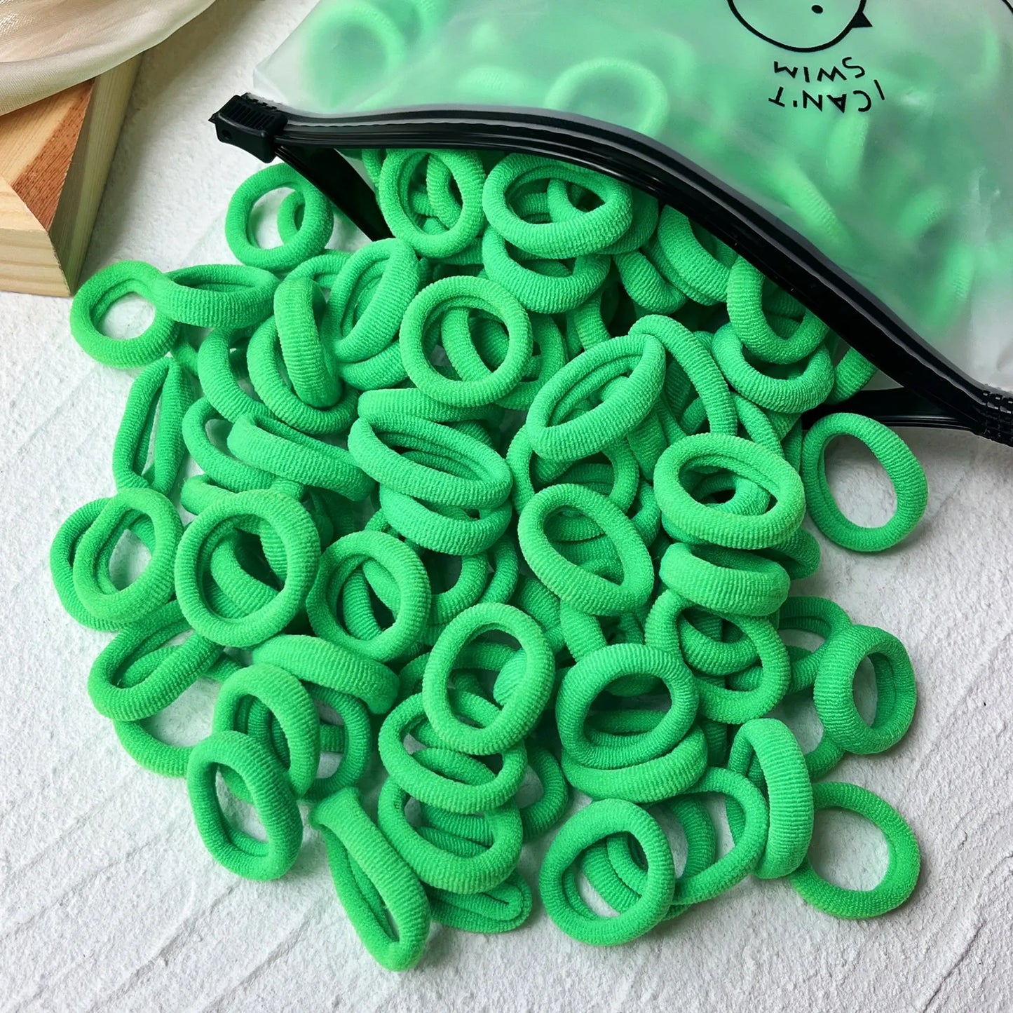 20/50pcs Elastic Sweets Scrunchie Rubber Band