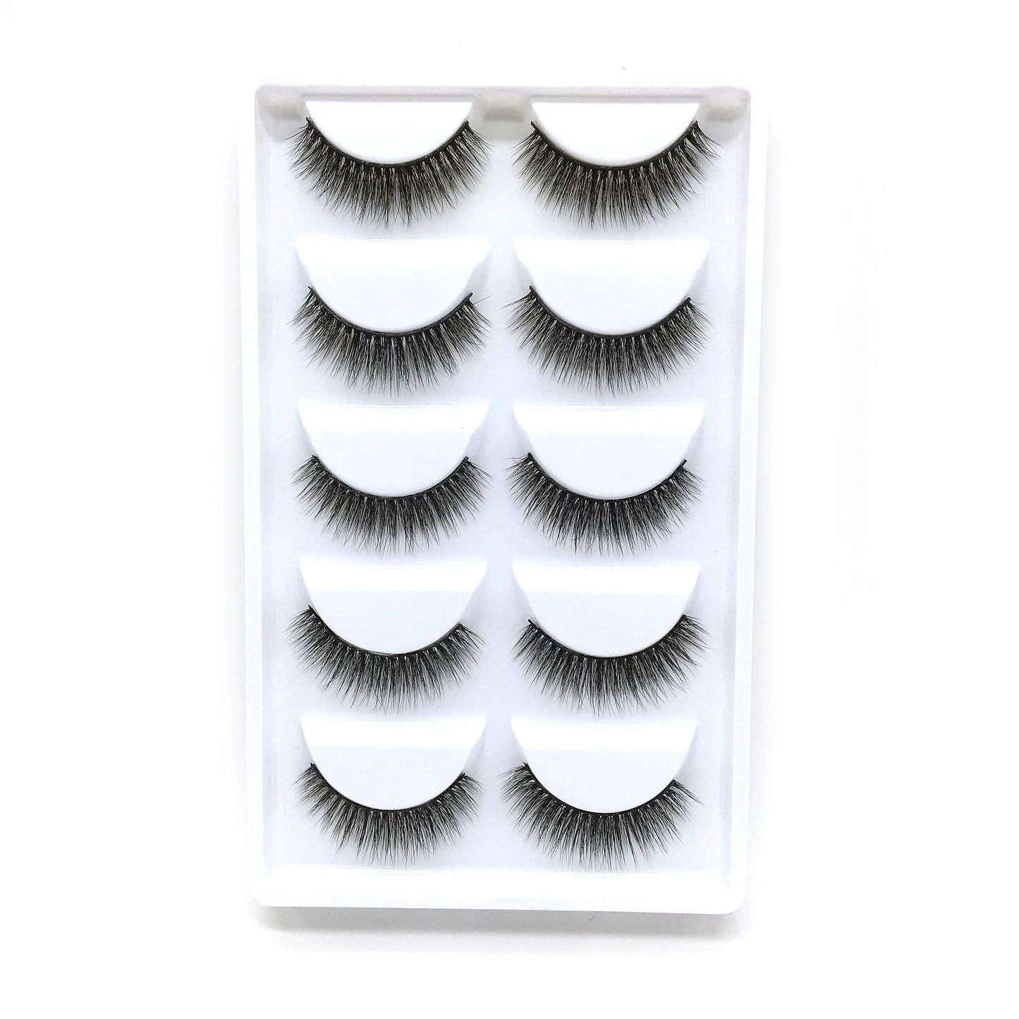 5Pairs 3D Eyelashes Natural Long