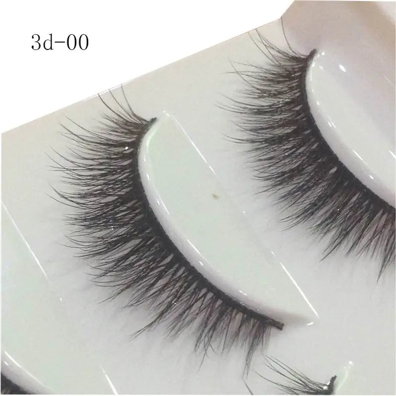 5Pairs 3D Eyelashes Natural Long