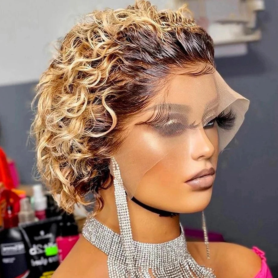 13X1 Transparent Lace Wig Pre plucked Hairline