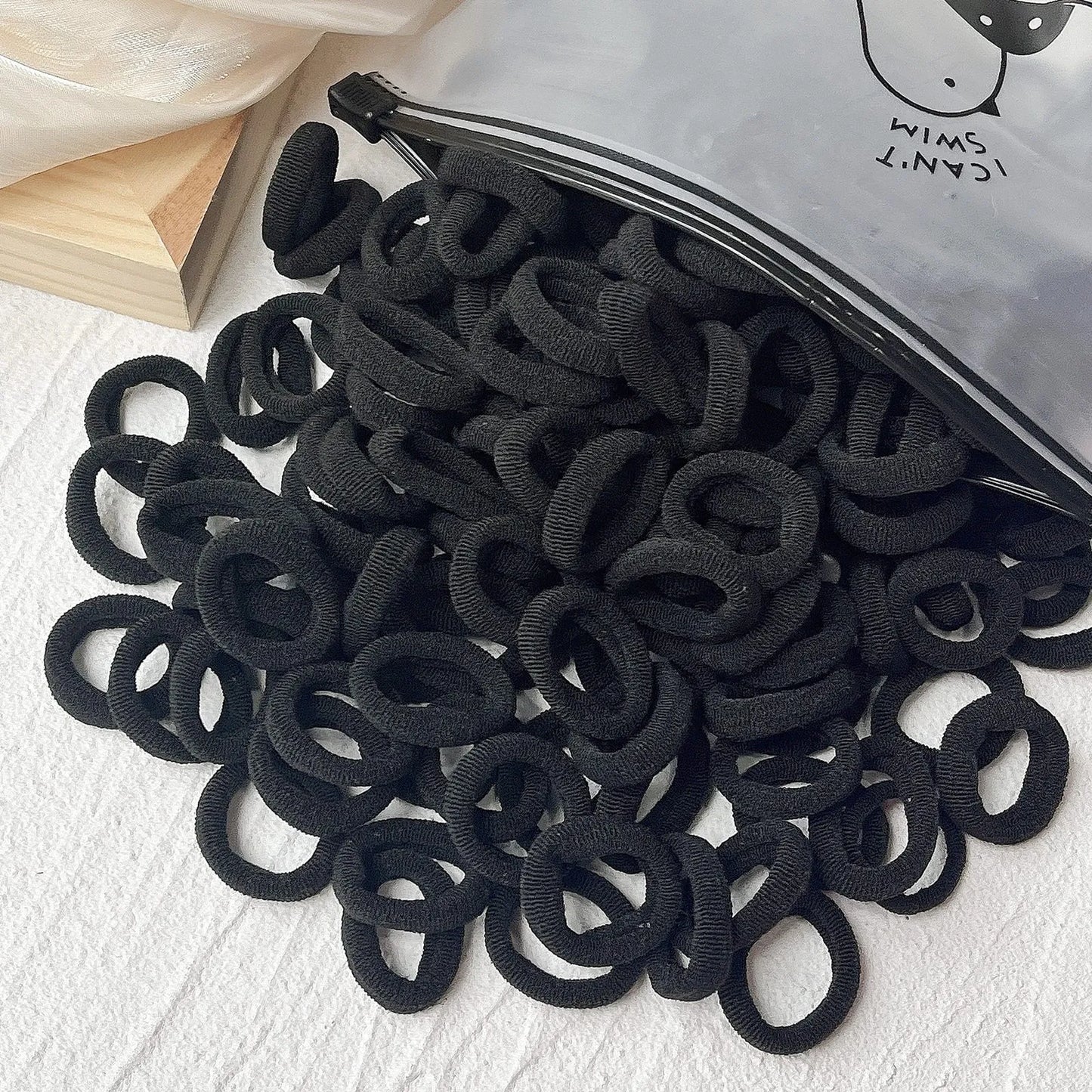 20/50pcs Elastic Sweets Scrunchie Rubber Band