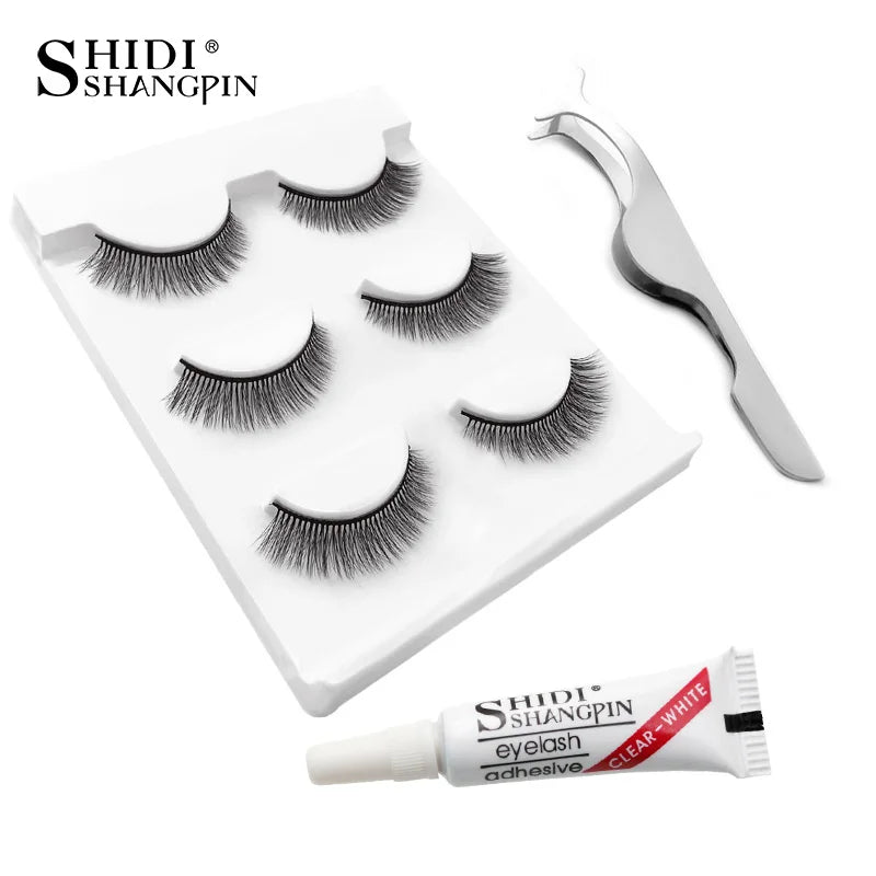 3d Mink Lashes Natural Long