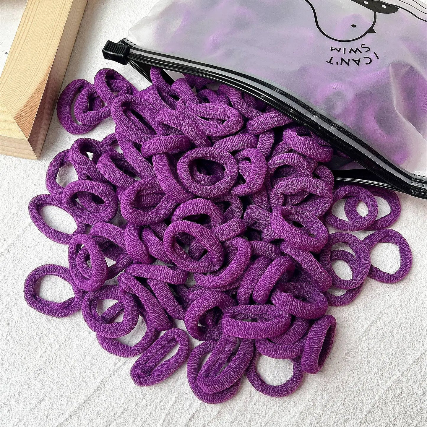 20/50pcs Elastic Sweets Scrunchie Rubber Band