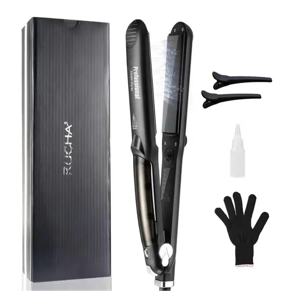 RUCHA Infrared Steam Hair Straightener