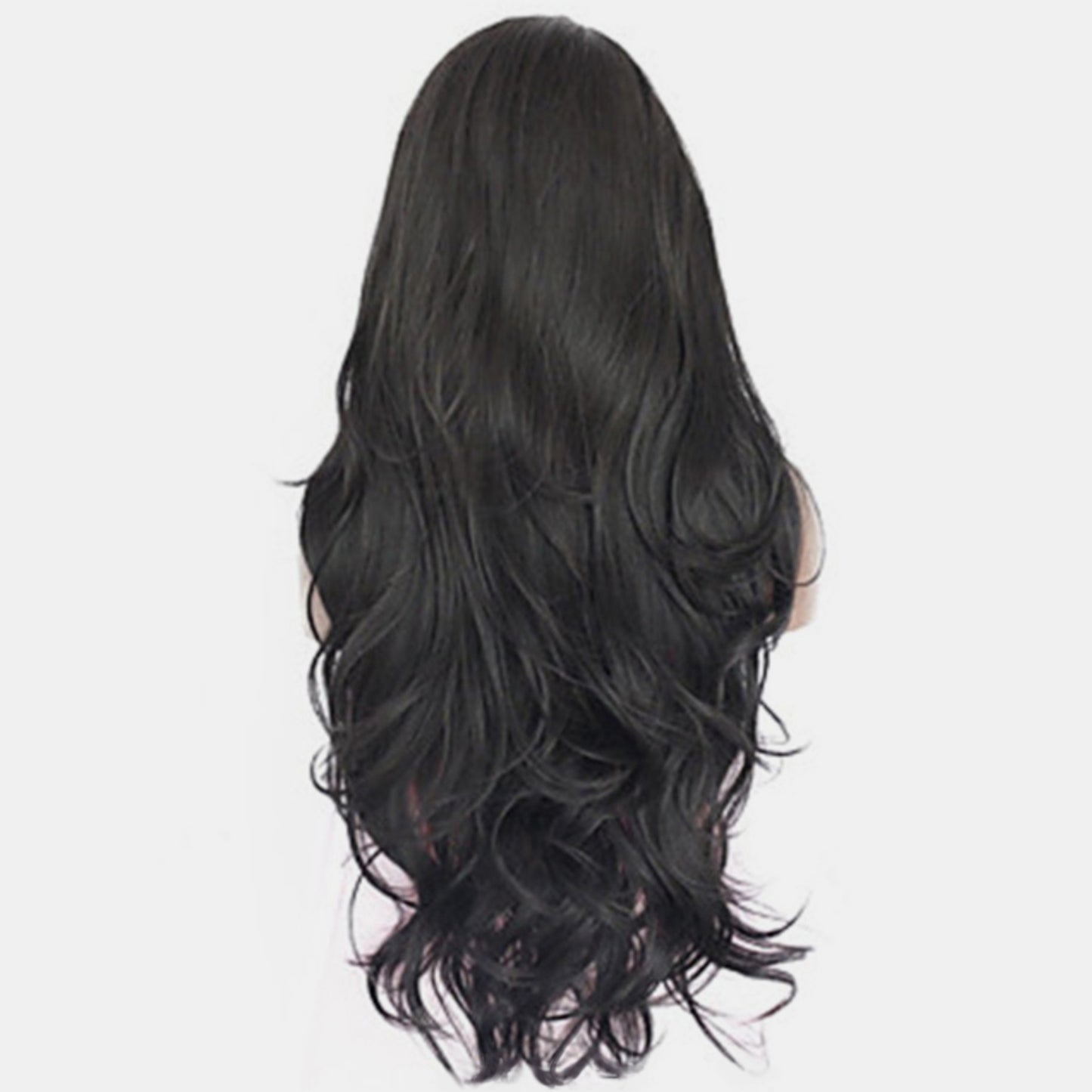 13*3" Lace Front Wigs Synthetic Long Wavy 24" 130% Density